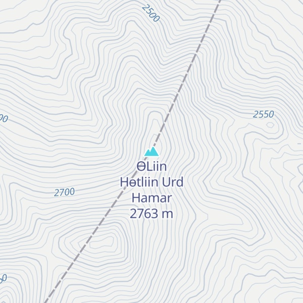 Map of ӨLiin Hөtliin Urd Hamar