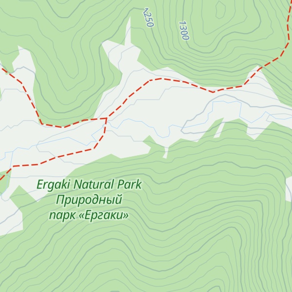 Map of Na Zolotarke