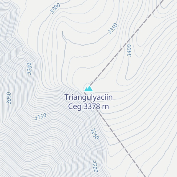 Map of Triangulyaciin Ceg