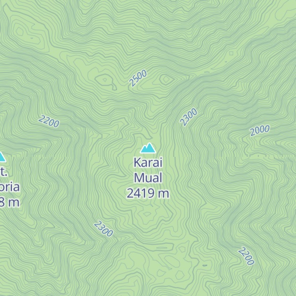 Map of Karai Mual