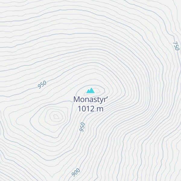 Map of Monastyr’