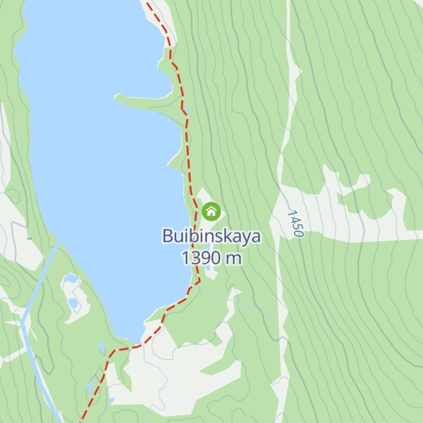 Map of Buibinskaya