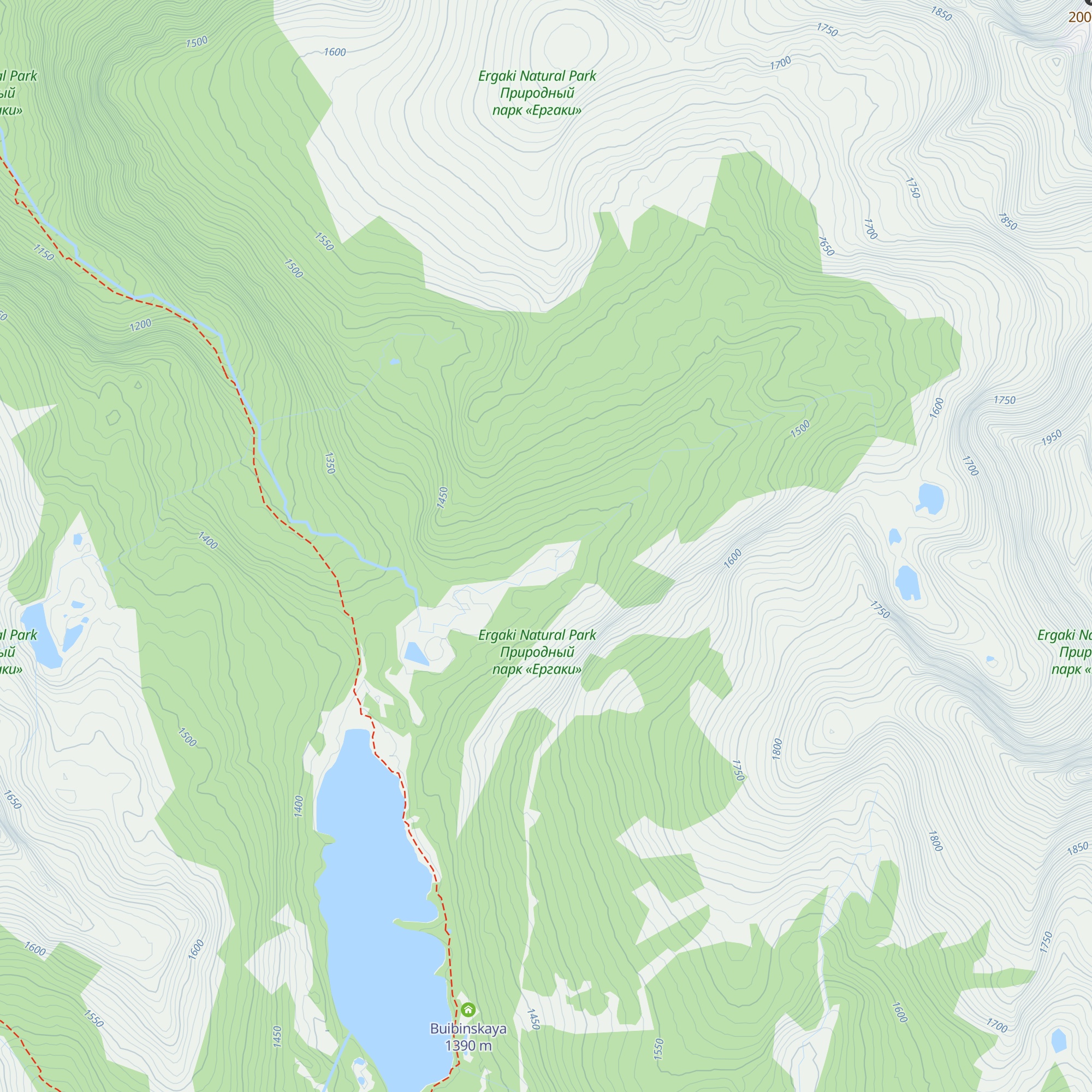Razrushena map