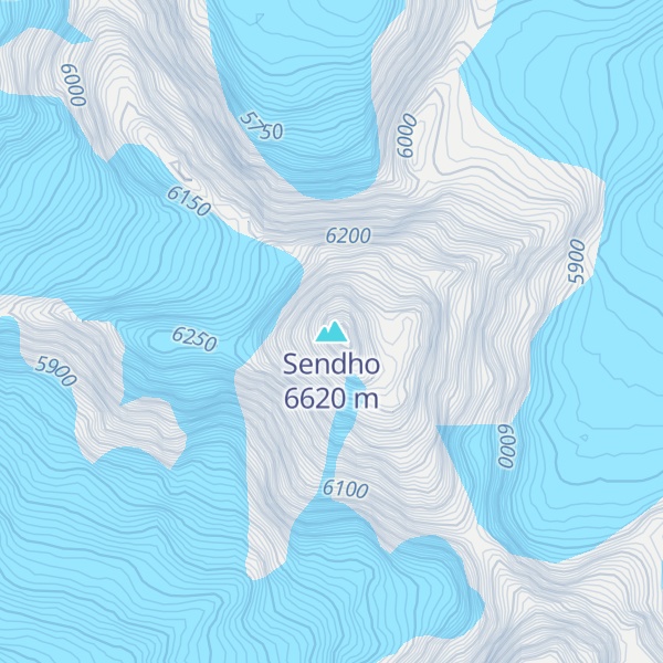Map of Sendho
