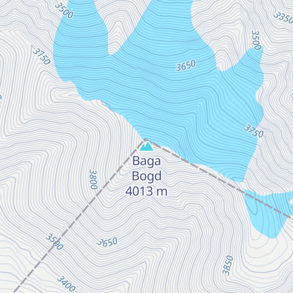 Map of Baga Bogd