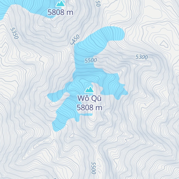 Map of Wǒ Qū