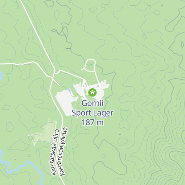 Map of Gornii Sport Lager