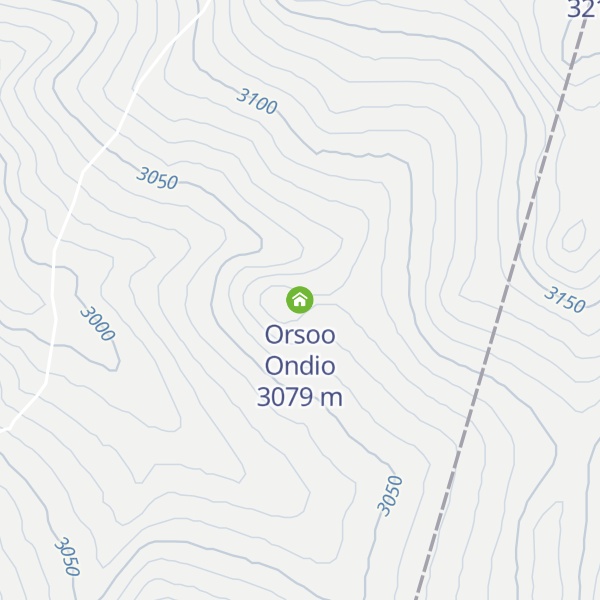 Map of Orsoo Ondio