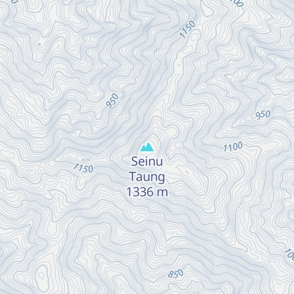Map of Seinu Taung
