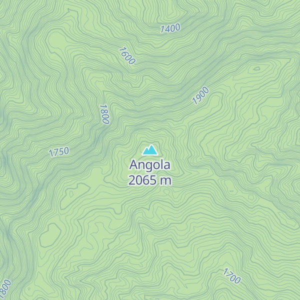 Map of Angola