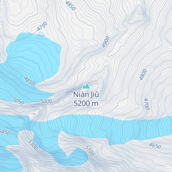 Map of Niàn Jiǔ