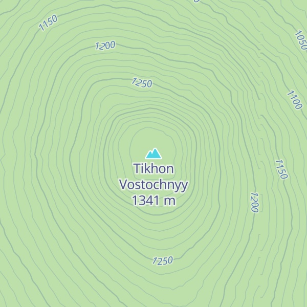 Map of Tikhon Vostochnyy