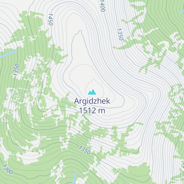 Map of Argidzhek