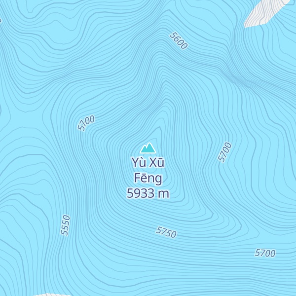 Map of Yù Xū Fēng