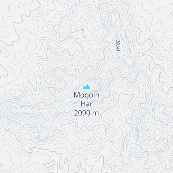 Map of Mogoin Har