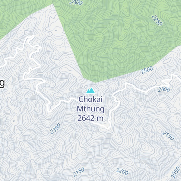 Map of Chokai Mthung