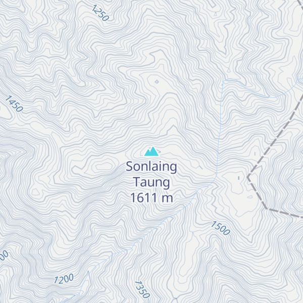 Map of Sonlaing Taung