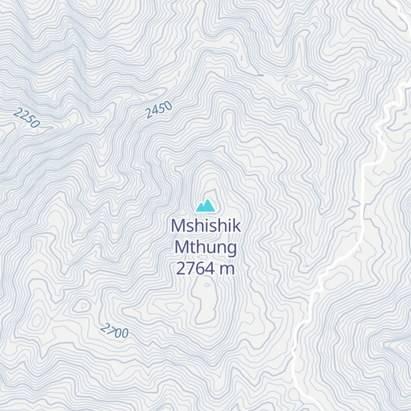 Map of Mshishik Mthung