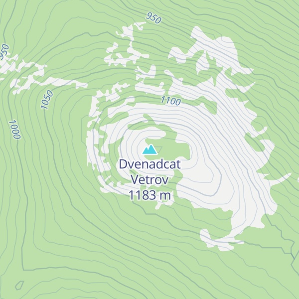 Map of Dvenadcat Vetrov
