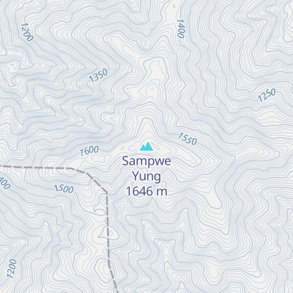 Map of Sampwe Yung