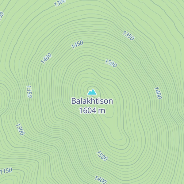 Map of Balakhtison