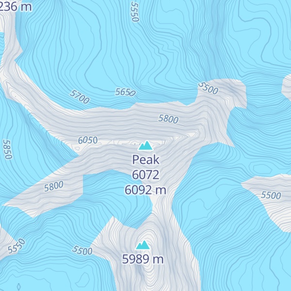 Map of Peak 6072