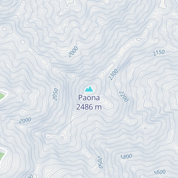 Map of Paona