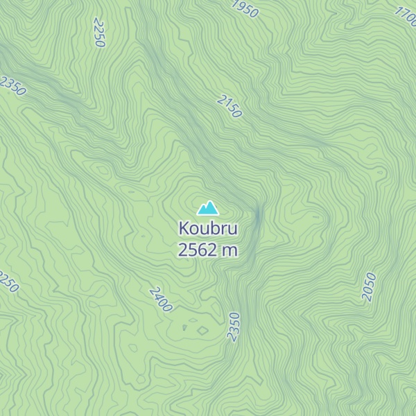 Map of Koubru