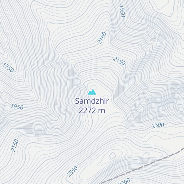 Map of Samdzhir