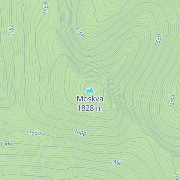 Map of Moskva