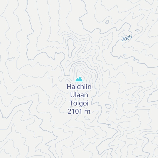 Map of Haichiin Ulaan Tolgoi