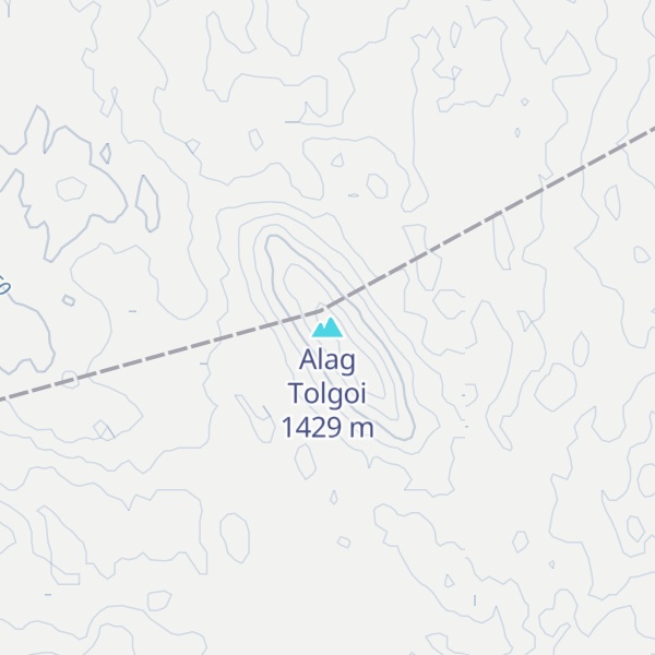 Map of Alag Tolgoi