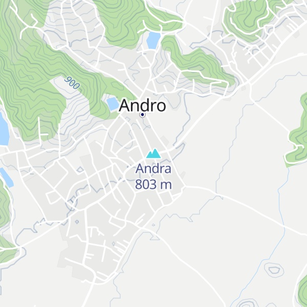 Map of Andra