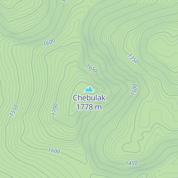 Map of Chebulak