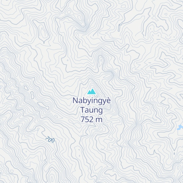 Map of Nabyingyè Taung