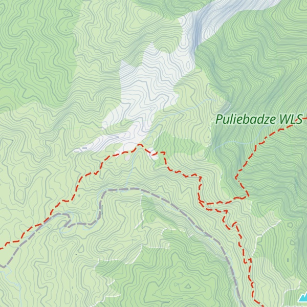 Map of Dzükou Resthouse