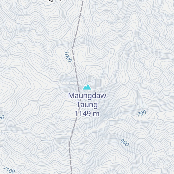 Map of Maungdaw Taung