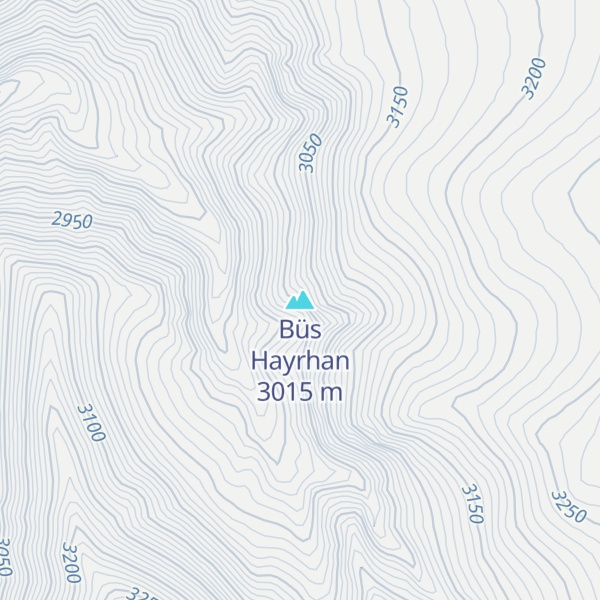 Map of Büs Hayrhan