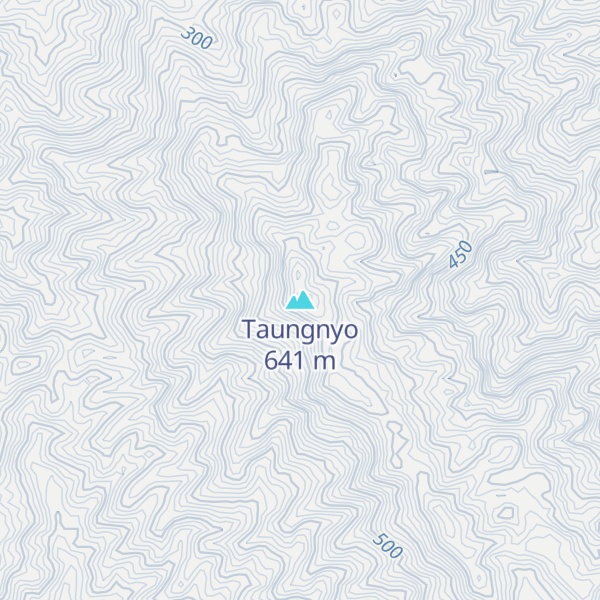 Map of Taungnyo