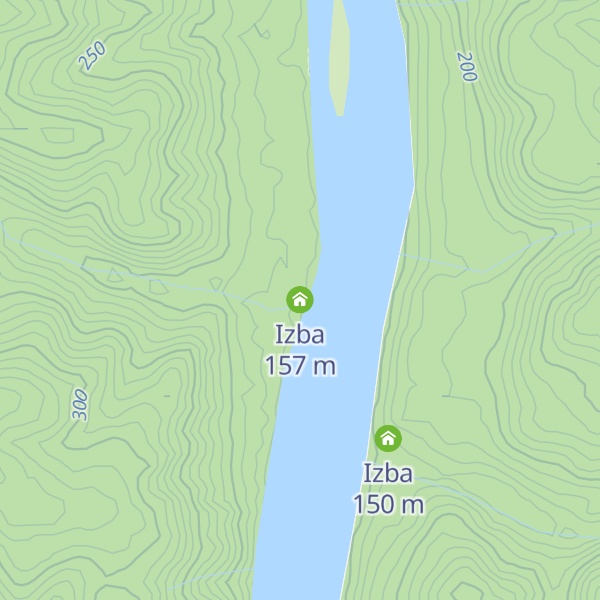 Map of Izba