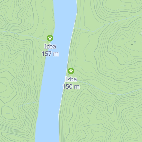Map of Izba