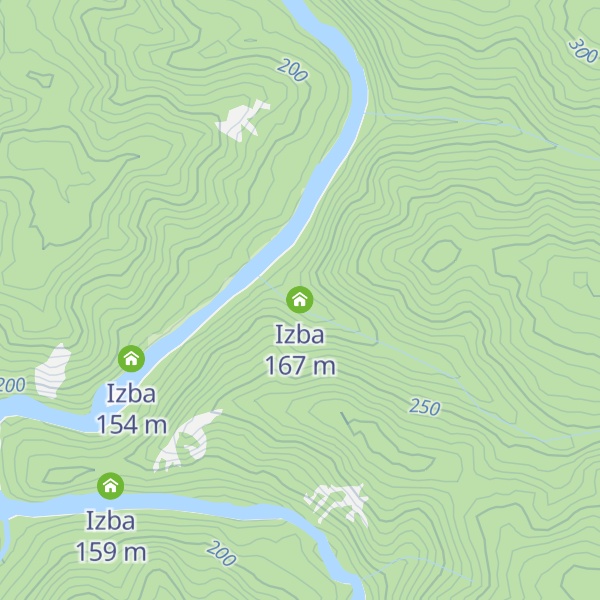 Map of Izba