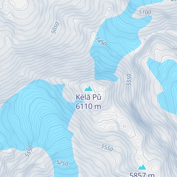 Map of Kèlā Pǔ