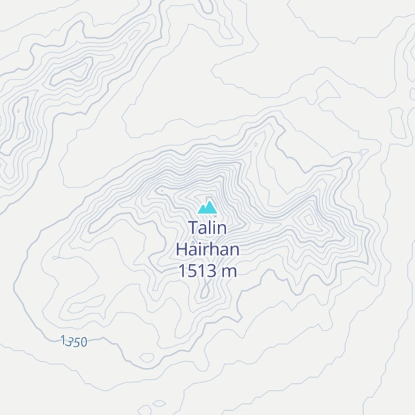 Map of Talin Hairhan