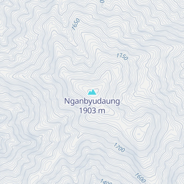 Map of Nganbyudaung