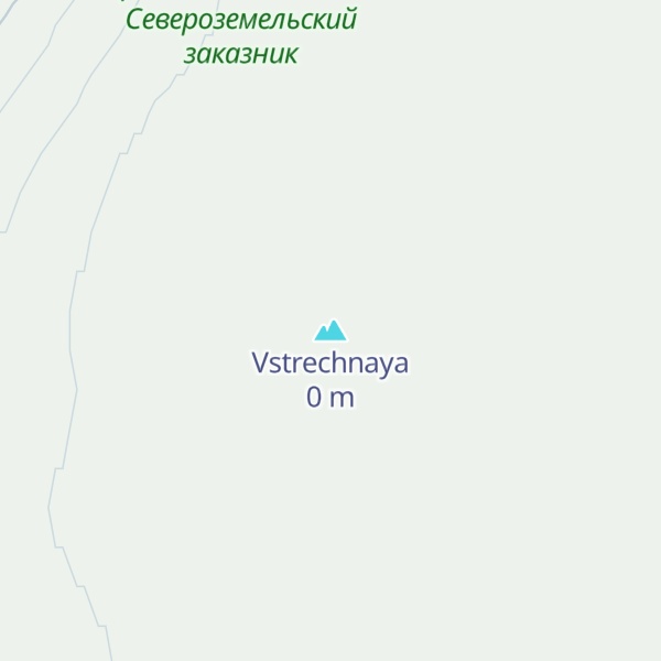 Map of Vstrechnaya
