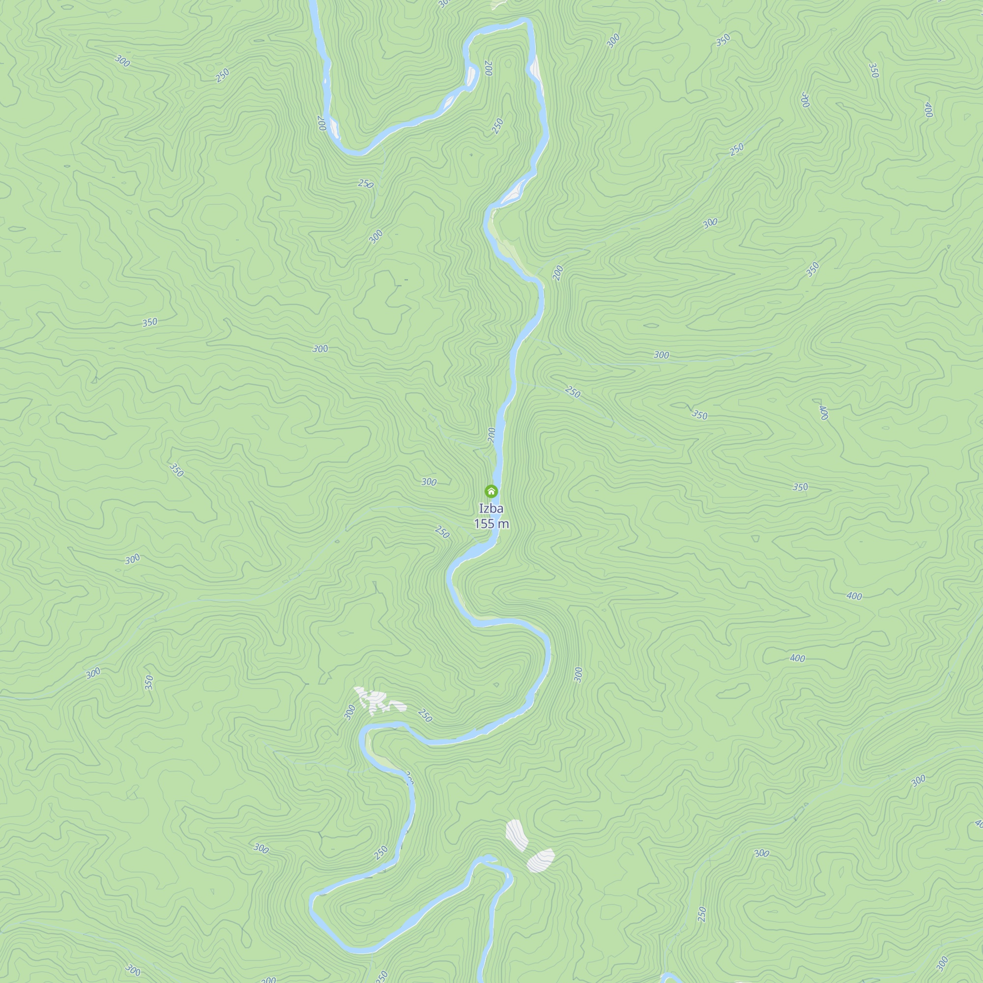 Izba map