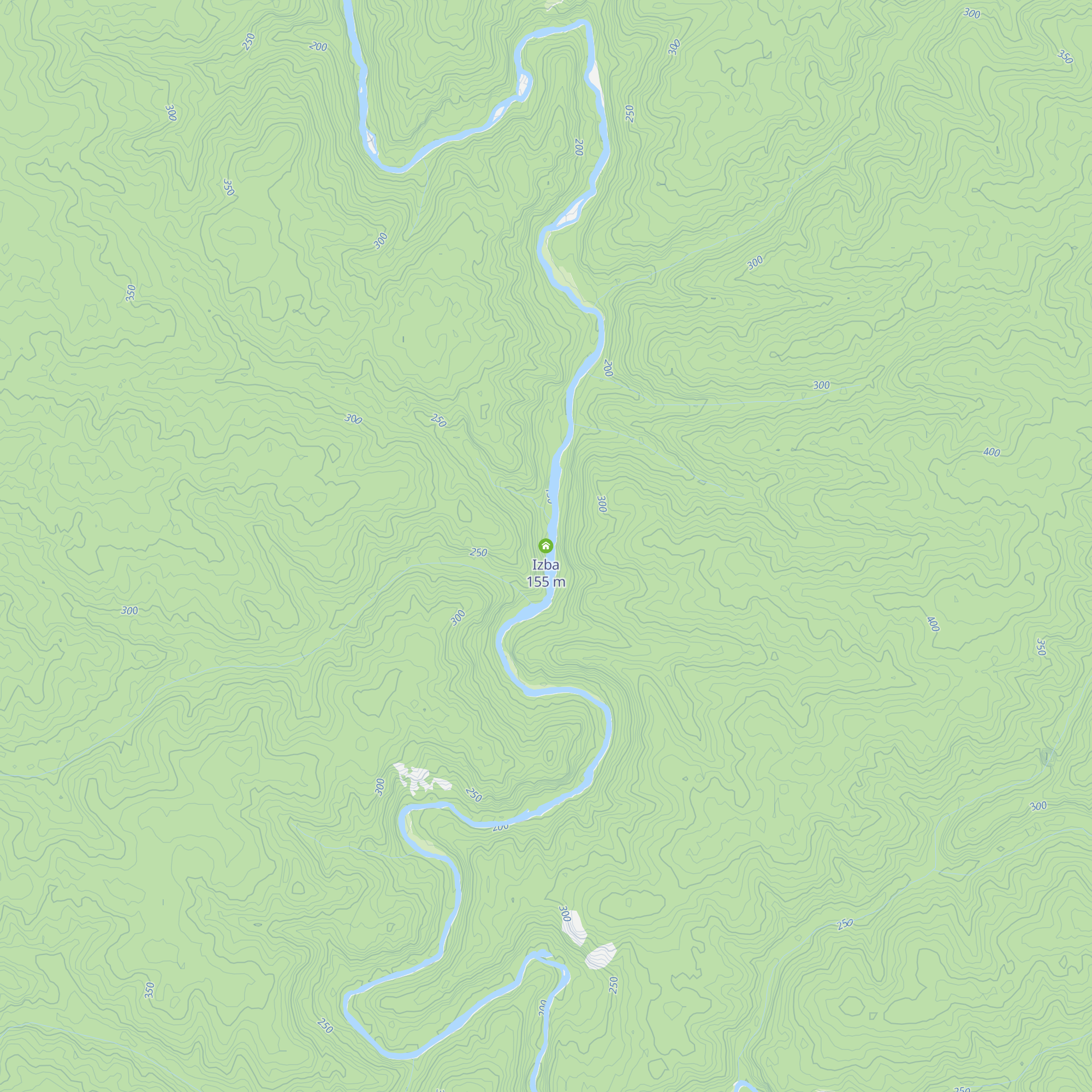 Izba map