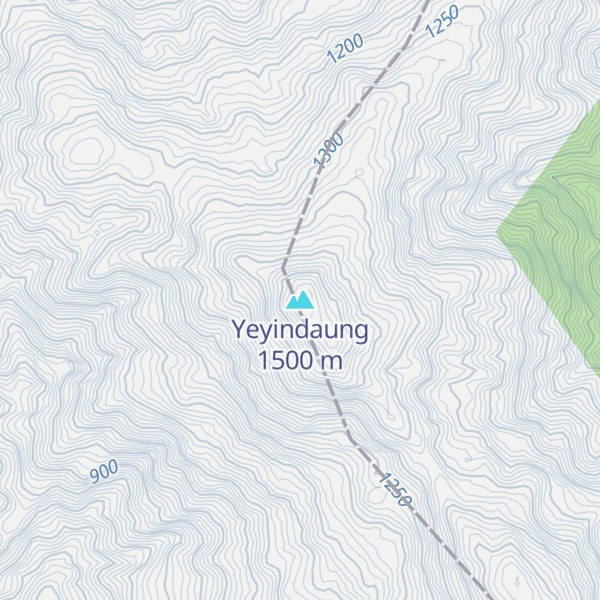 Map of Yeyindaung