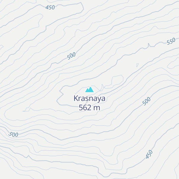 Map of Krasnaya
